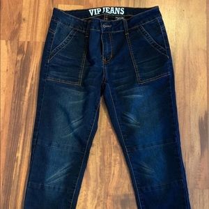 VIP Denim Joggers **Cute!**
